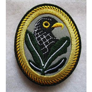 Embroidered Patch Airsoft Morale Patch 1 WW2 German Sniper Badge 2ND Class 3D Tactical Patch Military Embroidered Morale Tags Badge Embroidered Patch DIY Applique Shoulder Patch Embroidery Gift Patch