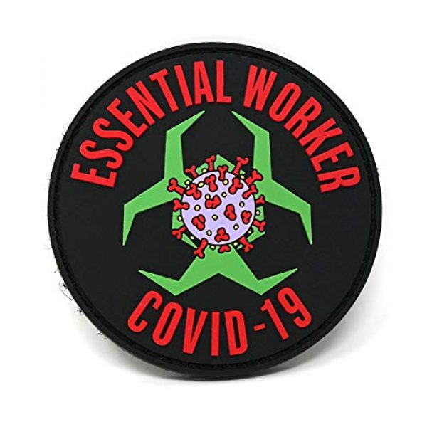 Stinking Patch Co. Airsoft Morale Patch 1 Essential Worker Hook and Loop Patch | Tactical Patch