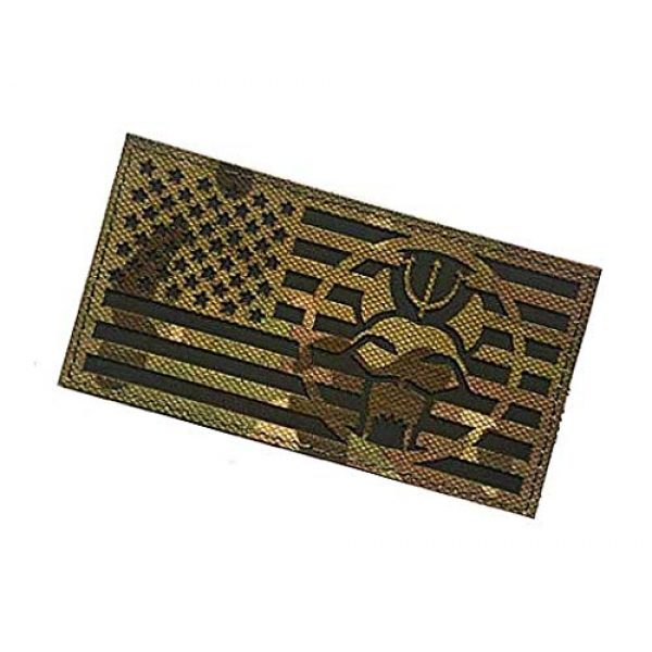 Embroidery Patch Airsoft Morale Patch 3 United States Flag US Seal Team DEVGRU Military Hook Loop Tactics Morale Patch