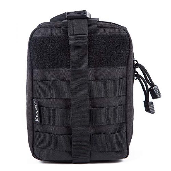 KWNRAOR Tactical Pouch 1 Kwnraor First Aid Pouch, Rip Away EMT Pouch Tactical Medical Molle Pouch for Hiking Camping Trekking Hunting
