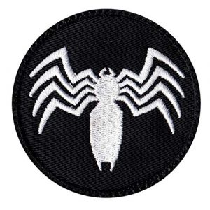 Tactical Patch Works Airsoft Morale Patch 1 Venom Spider Shape Logo Patch