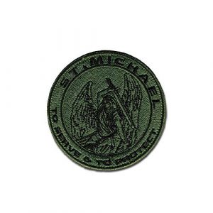 SFI Airsoft Morale Patch 1 Tactical Combat Military Morale Patch Badge EMB Hook and Loop - St. Michael ODG