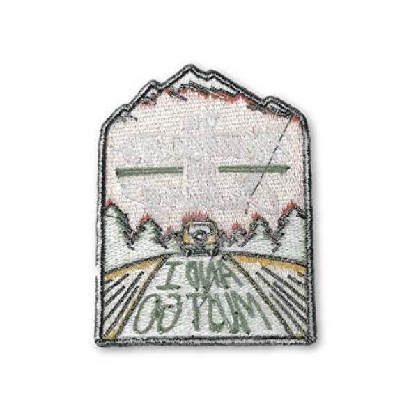 O'Houlihans Airsoft Morale Patch 2 O'Houlihans - The Mountains are Calling and I Must Go Iron on Patch - Perfect Morale Patch for Hiking, Adventures, Nature, Travel, and More - Premium Quality Embroidered Patch