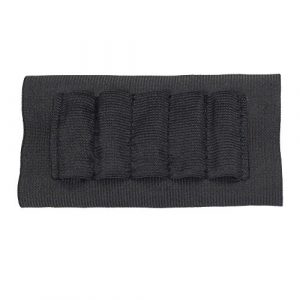 Pvnoocy Tactical Pouch 1 Airsoft Rifle Hunting Tactical Shotgun Pouches 5 Butt Cartridges Stock Shell Holder Elastic Fabric Ammunition Carrier Pouch
