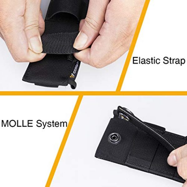 IDOGEAR Tactical Pouch 5 IDOGEAR Tactical Medical Tourniquet & Shear Pouch MOLLE EMT Scissor Tool Pouch EDC Tactical Gear Holder