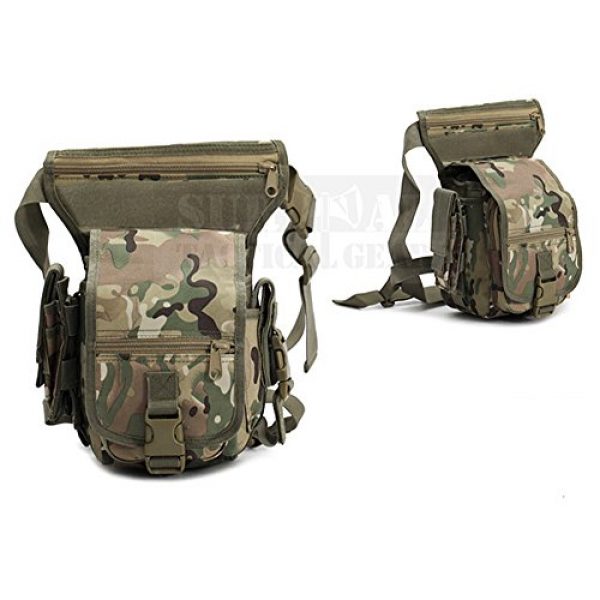 ZAPT Tactical Pouch 1 ZAPT Multi-Purpose Military Tactical Drop Thigh Leg Bag Outdoor Pack NIP Pocket Hunting Tool Panel Utility Waist Belt Pouch Bag
