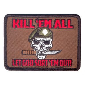 Rothco Airsoft Morale Patch 1 Rothco Kill Em All Let God Sort Em Out Morale Patch
