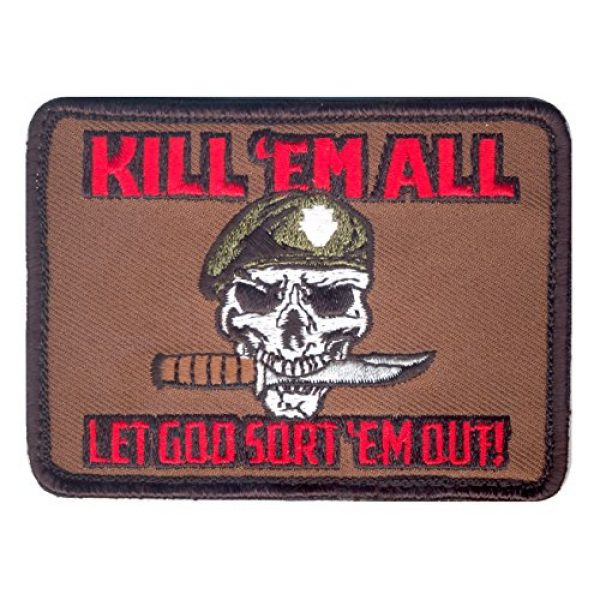 Rothco Airsoft Morale Patch 1 Rothco Kill Em All Let God Sort Em Out Morale Patch