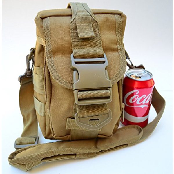 Acid Tactical Tactical Pouch 2 Acid Tactical MOLLE First Aid Bag Pouch Trauma TAN/Sand EMT Medic Utility
