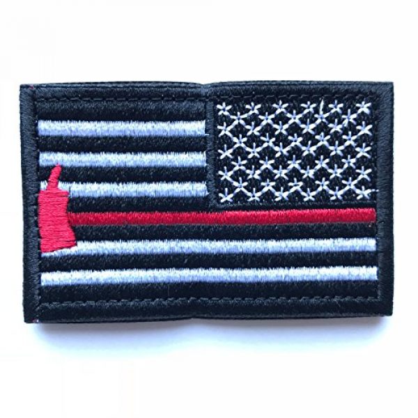 Backwoods Barnaby Airsoft Morale Patch 1 Backwoods Barnaby American Flag Reverse USA Morale Patch (Right Shoulder)