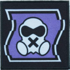 Tactical Embroidery Patch Airsoft Morale Patch 1 Rainbow Six Operator Mute Embroidery Patch Military Tactical Morale Patch Badges Emblem Applique Hook Patches for Clothes Backpack Accessories