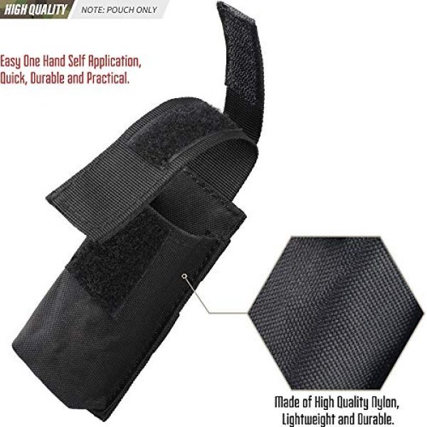 Livans Tactical Pouch 3 Livans Tactical Medical Shears Pouch, Molle Medical Shears Pouch EMT Scissors Bag Fit for Tourniquet, EMT Shears, Folding Knife, Tactical Flashlight, Pistol Mag Pouch Small Tool Bag Organizer