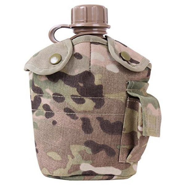 Rothco Tactical Pouch 1 Rothco GI Style MOLLE Canteen Cover, MultiCam
