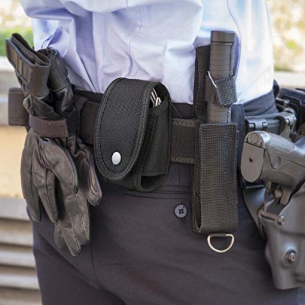 Frienda Tactical Pouch 2 Frienda 2 Packs Handcuff Cases Nylon Handcuff Holders Universal Handcuff Pouch for Most Chain or Hinged Cuffsc