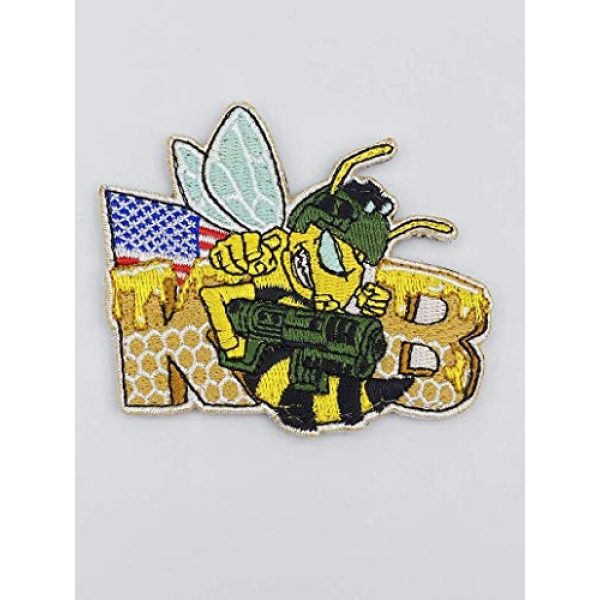 Killer Bee Airsoft Airsoft Morale Patch 3 Killer Bee Embroidered Moral Patch