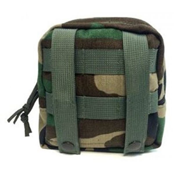 LBX TACTICAL Tactical Pouch 2 LBX TACTICAL Utility Pouch, Woodland, Medium