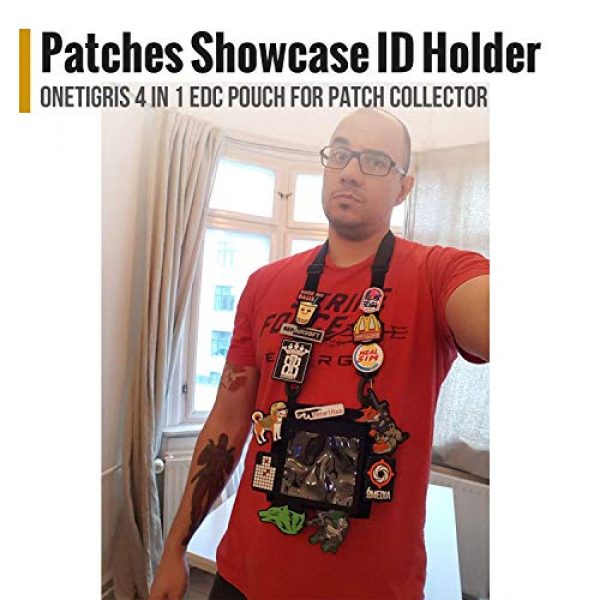OneTigris Tactical Pouch 7 OneTigris MOLLE Admin Pouch & Patches Showcase ID Holder Badge