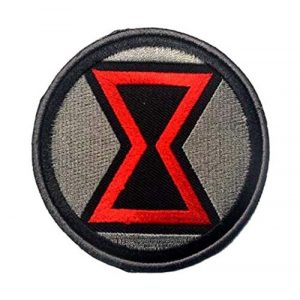 Embroidered Patch Airsoft Morale Patch 1 Black Widow Superhero 3D Tactical Patch Military Embroidered Morale Tags Badge Embroidered Patch DIY Applique Shoulder Patch Embroidery Gift Patch
