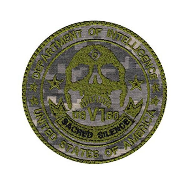 Tactical Patch Works Airsoft Morale Patch 1 Sacred Silence Department Patch
