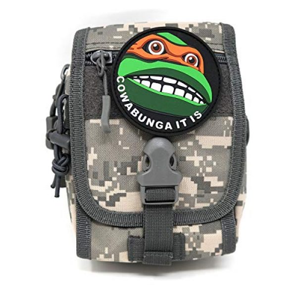 Stinking Patch Co. Airsoft Morale Patch 5 Cowabunga It is PVC Hook and Loop Patch | Funny Tactical Patch