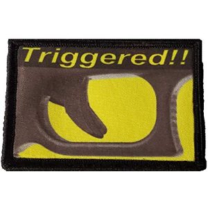 RedheadedTshirts Airsoft Morale Patch 1 Triggered Funny Morale Patch Tactical Military by RedheadedTshirts. Made in The USA!
