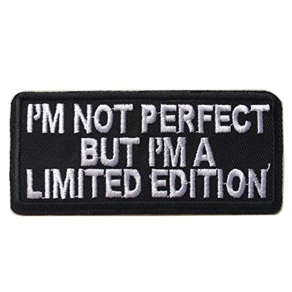 Hng Kiang Hu Airsoft Morale Patch 1 I'm Not Perfect But I'm A Limited Edition Embroidered Iron On Sew On Morale Funny Patch