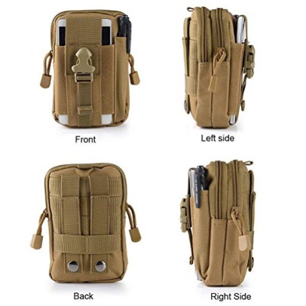 Finesdear Tactical Pouch 3 Finesdear Tactical Molle EDC Pouch Compact Multipurpose Utility Gadget Belt Bag Military Waist Bag Packs Camping Hiking Gear Bag