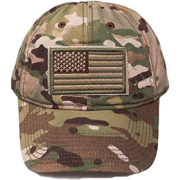 CREATRILL Airsoft Morale Patch 4 Bundle 6 Pieces Tactical Military Patch Set (Tan)