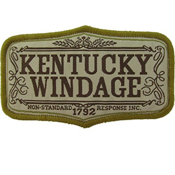 MilSpec Monkey Airsoft Morale Patch 1 Kentucky Windage Morale Patch (Desert (Tan))