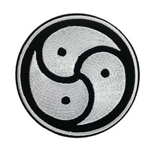 Cute-Patch Airsoft Morale Patch 1 Bondage BDSM Embroidered Iron On Sew On Patch Tattoo Badge Tattoo Emblem
