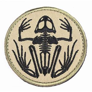 Tactical Embroidery Patch Airsoft Morale Patch 1 Navy Devgru Seal Team Six Skeleton Frog Frogman Embroidery Patch Military Tactical Morale Patch Badges Emblem Applique Hook Patches for Clothes Backpack Accessories