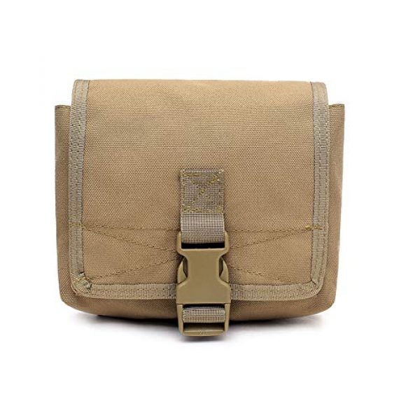 BREEZEY Tactical Pouch 2 BREEZEY Molle EDC Sports Phone Bag Pouch Utility Gadget Pouch Hunting Waist Bag Shooting