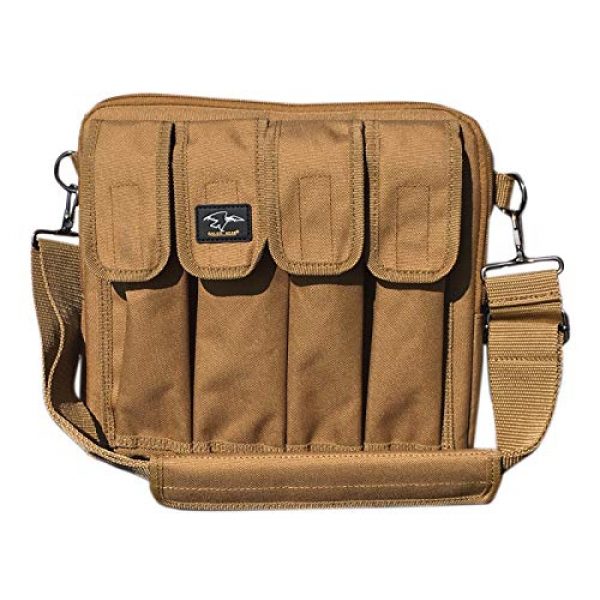 Galati Gear Tactical Pouch 1 Galati Gear Mag Pouch Bag, 9mm, Coyote Brown, GLMP9BAGCB