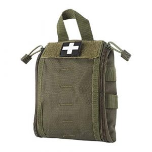 WYNEX Tactical Pouch 1 WYNEX First Aid EMT Bags, Tactical IFAK Medical Molle Pouch Military Utility Med Emergency EDC Pouches Outdoor Survival Kit Suit for Tactical Waist Belt Pack 1000 Nylon