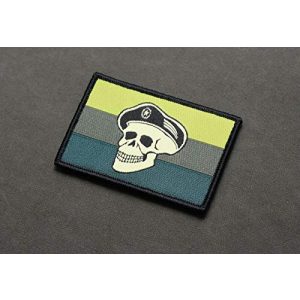 BritKitUSA Airsoft Morale Patch 1 BritKitUSA Subdued Spetsnaz Skull Russian Flag Morale Patch Rushing Russians Milsim West