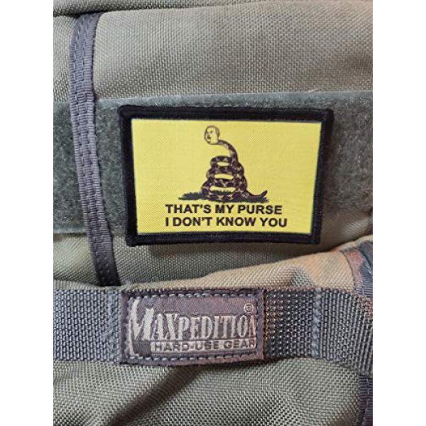 RedheadedTshirts Airsoft Morale Patch 2 That's My Purse King of The Hill Morale Patch Morale Patch Tactical Military. 2x3" Hook and Loop Made in The USA Perfect for Your Rucksack, Pack Bag, Molle Gear, Operator hat or Cap!
