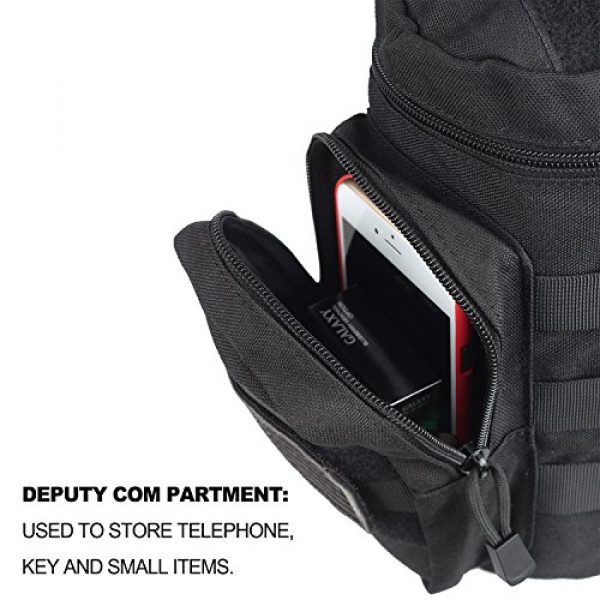 AMYIPO Tactical Pouch 4 AMYIPO Tactical MOLLE Water Bottle Pouch Holder Storage Bag for 32oz Carrier