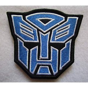 Embroidered Patch Airsoft Morale Patch 1 Transformers Autobot Movie Film 3D Tactical Patch Military Embroidered Morale Tags Badge Embroidered Patch DIY Applique Shoulder Patch Embroidery Gift Patch