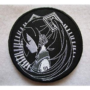 Embroidered Patch Airsoft Morale Patch 1 Hatsune Miku 3D Tactical Patch Military Embroidered Morale Tags Badge Embroidered Patch DIY Applique Shoulder Patch Embroidery Gift Patch