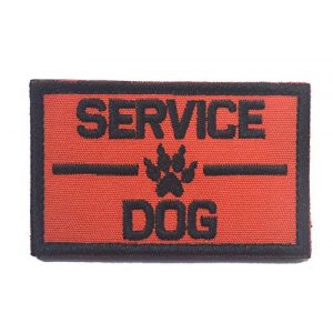 Tactical Embroidery Patch Airsoft Morale Patch 1 Service Dog Ask to Pet Tactical Embroidery Patch Hook & Loop Morale Patch Military Patch for Clothing Accessory Backpack Armband (color2)