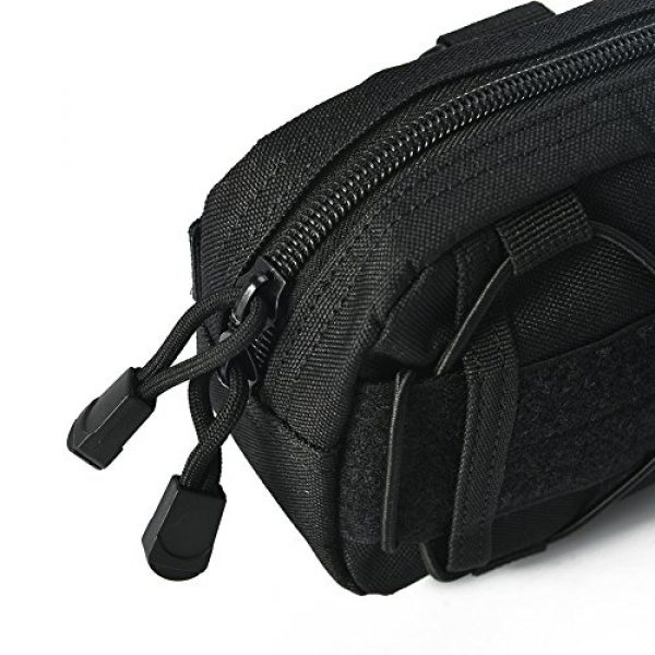 Messagee Tactical Pouch 5 Messagee Tactical Military Extension Pocket Pouch for Hunting and Camping