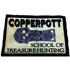 RedheadedTshirts Airsoft Morale Patch 1 Goonies"Copperpot School of Treasure Hunting" Morale Patch Funny Tactical Military. 2x3" Hook Made in The USA Perfect for Your Rucksack, Molle Gear, Operator hat or Cap!