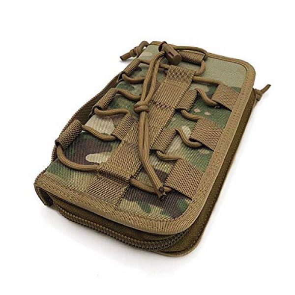 FIRECLUB Tactical Pouch 2 FIRECLUB Portable Tactical Wallet Handbag for Men Camping Hiking Bag Camouflage Bag Waist Bag Pack Polyester Card Purse