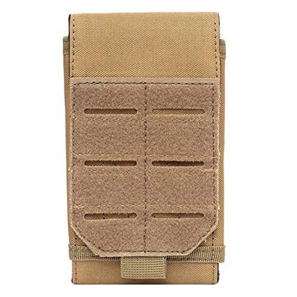 BREEZEY Tactical Pouch 7 BREEZEY 600D Molle Pouch EDC Tools Waterproof Pouch Outdoor Accessory Bag Water-Resistant EDC Pouch