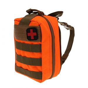 Yundxi Tactical Pouch 1 Yundxi Tactical Molle Rip Away Medic EMT Pouch First Aid Bag Emergency Utility Pouch Water Resistant & Tough Durable