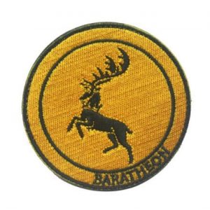 Tactical Embroidery Patch Airsoft Morale Patch 1 Red House Symbol Game of Thrones Embroidery Patch Military Tactical Morale Patch Badges Emblem Applique Hook Patches for Clothes Backpack Accessories