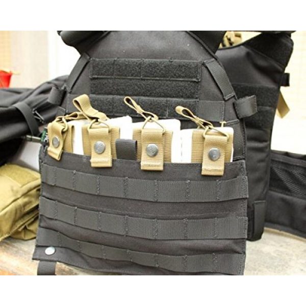 TMC Tactical Pouch 2 TMC Inner Mag Pouch for 6094 Plate Carrier for Tactical Airsoft Outdoor Game