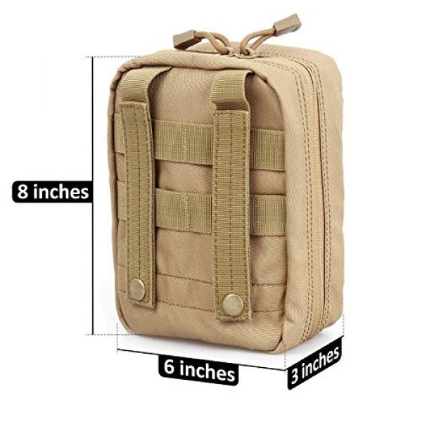 Homelegace Tactical Pouch 4 Homelegace Tactical EMT Pouch Molle Medical Utility Pouch Bag with First Aid Patch and Shear