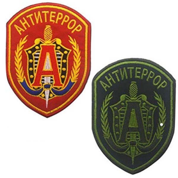 Embroidered Patch Airsoft Morale Patch 1 2pc Russian FSB Spetsnaz Alpha 3D Tactical Patch Military Embroidered Morale Tags Badge Embroidered Patch DIY Applique Shoulder Patch Embroidery Gift Patch