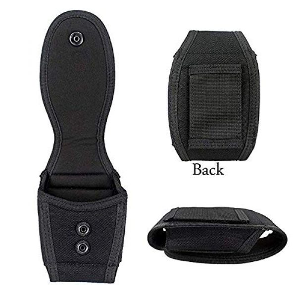 YASHALY Tactical Pouch 4 YASHALY Handcuff Case, Handcuff Holder Handcuffs Law Enforcement Military Standard Belt Loop Pouch Outdoor Hunting Bag Tool